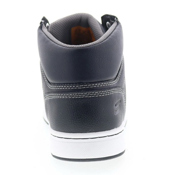 Skechers Black Steel Toe Memory Foam Work Shoes High Top Slip Resistant - Picture 6 of 13